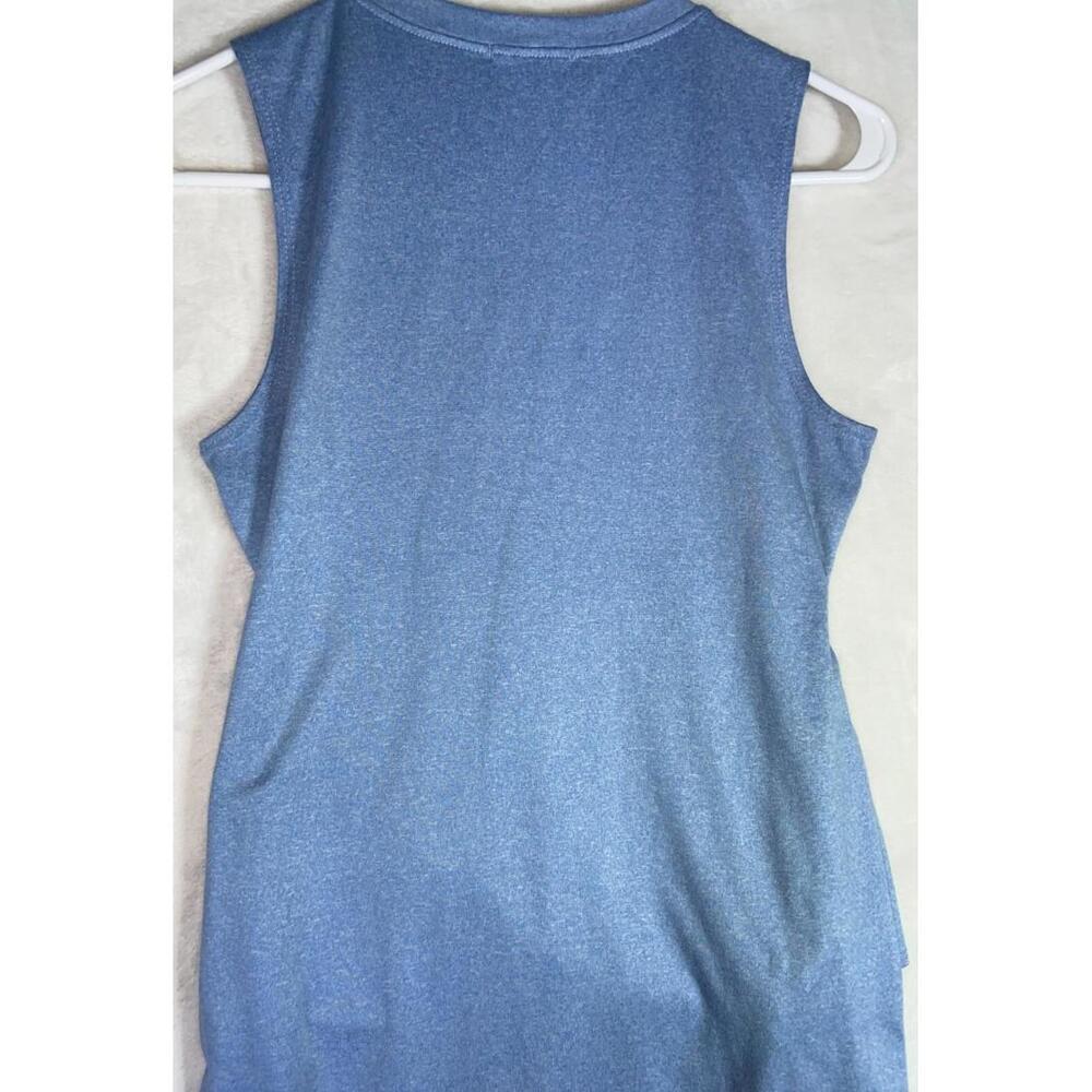 Pink Lady Womens Scoop Neck Sleeveless Romper Dress Tie Light Blue Small Bodycon - Picture 11 of 12